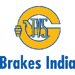 Brakes India logo client material handling equipment