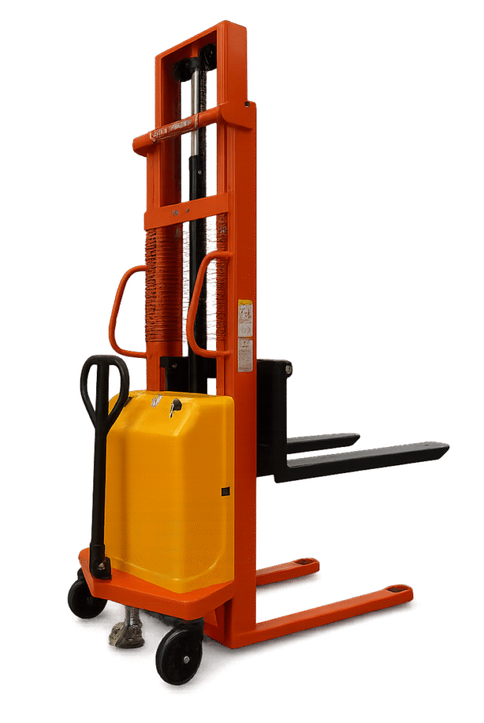 semi electric stacker